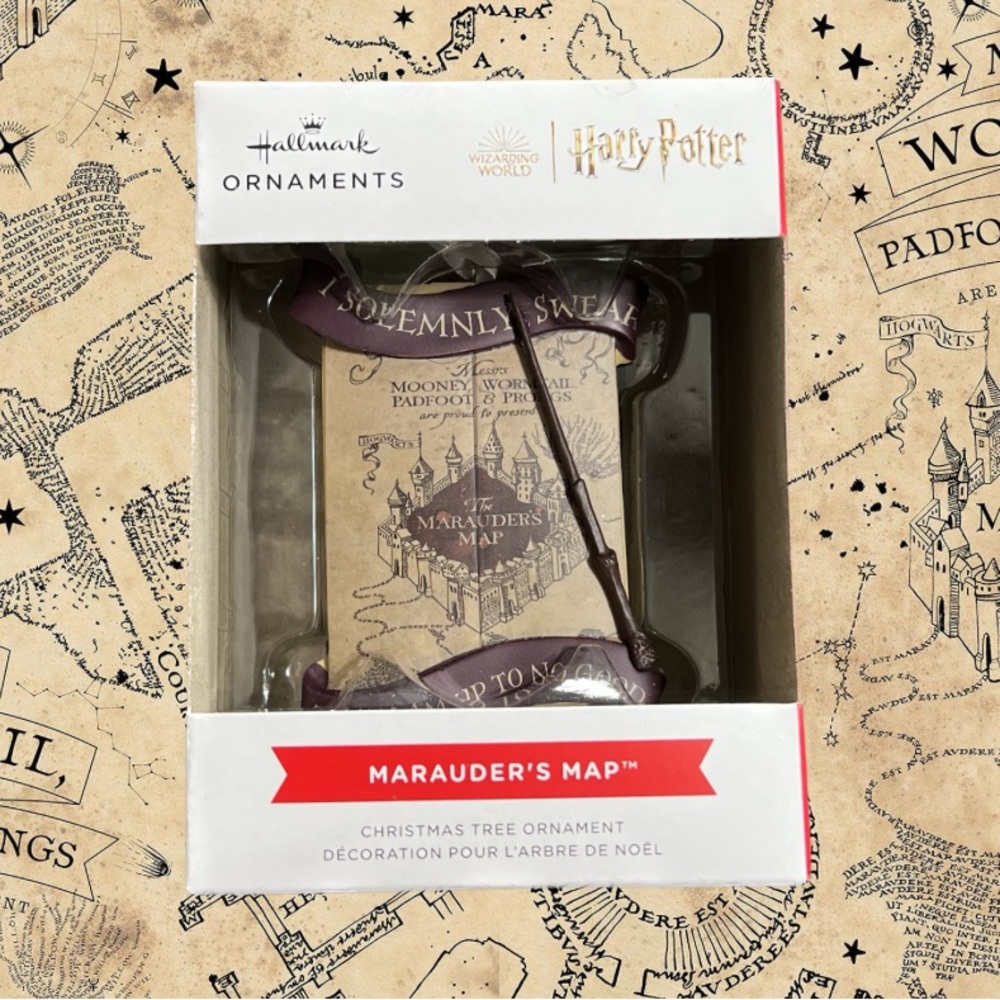 Hallmark Harry Potter Marauder’s Map Ornament